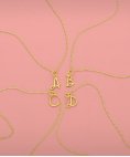 Lísia Signature Letter E Joia Colar Mulher LISXJVL24674D-E