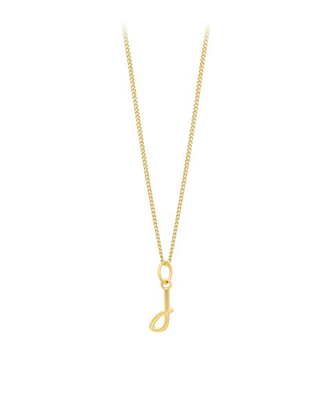 Lísia Signature Letter J Joia Colar Mulher LISXJVL24674D-J