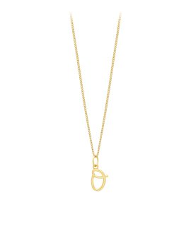 Lísia Signature Letter O Joia Colar Mulher LISXJVL24674D-O