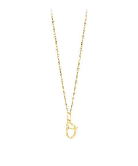 Lísia Signature Letter O Joia Colar Mulher LISXJVL24674D-O