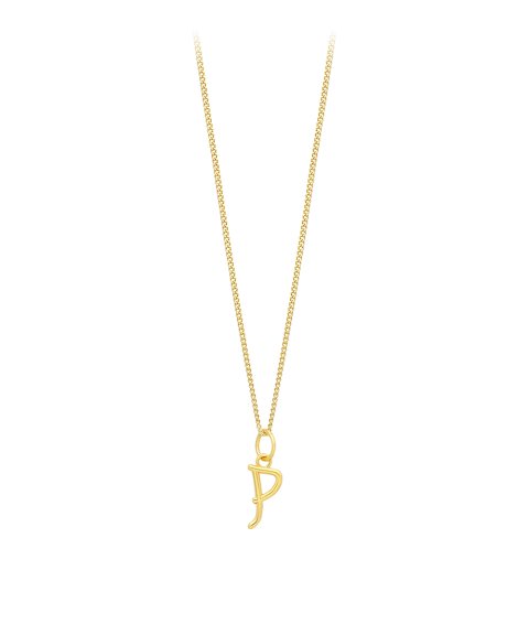 Lísia Signature Letter P Joia Colar Mulher LISXJVL24674D-P