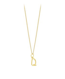 Lísia Signature Letter Q Joia Colar Mulher LISXJVL24674D-Q