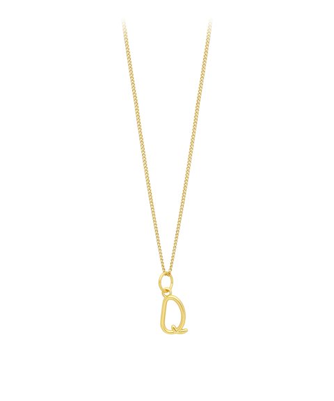 Lísia Signature Letter Q Joia Colar Mulher LISXJVL24674D-Q