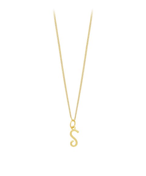 Lísia Signature Letter S Joia Colar Mulher LISXJVL24674D-S