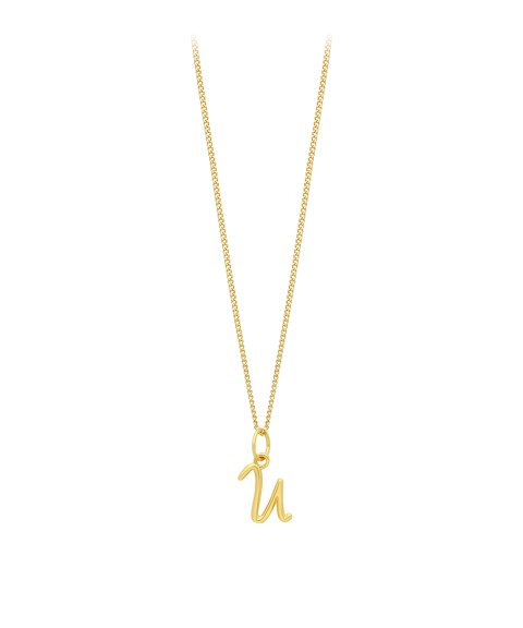 Lísia Signature Letter U Joia Colar Mulher LISXJVL24674D-U