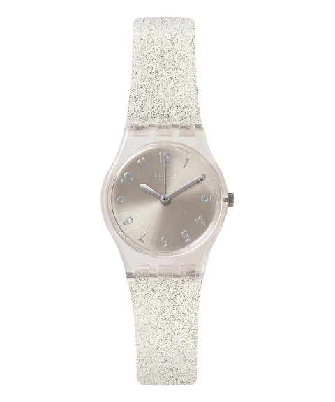 Swatch Time to Swatch Silver Glistar Too Relógio LK343E Swatch Time to Swatch Silver Glistar Too Relógio LK343E