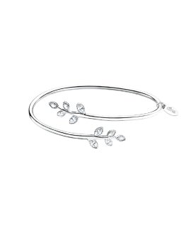 Lotus Silver Pure Essential Joia Pulseira Bangle Mulher LP1783-2/1