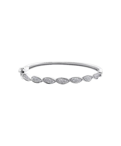 Lotus Silver Pure Essential Joia Pulseira Bangle Mulher LP1874-2/1 Lotus Silver Pure Essential Joia Pulseira Bangle Mulher LP1874-2/1