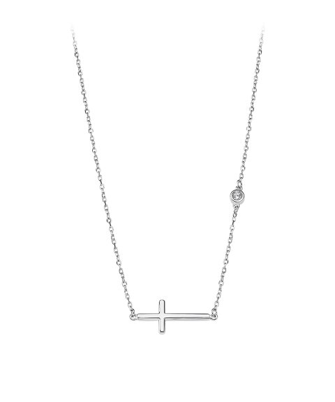Lotus Silver Trendy Joia Colar Cruz Mulher LP1918-1 1 Lotus Silver Trendy Joia Colar Cruz Mulher LP1918-1 1