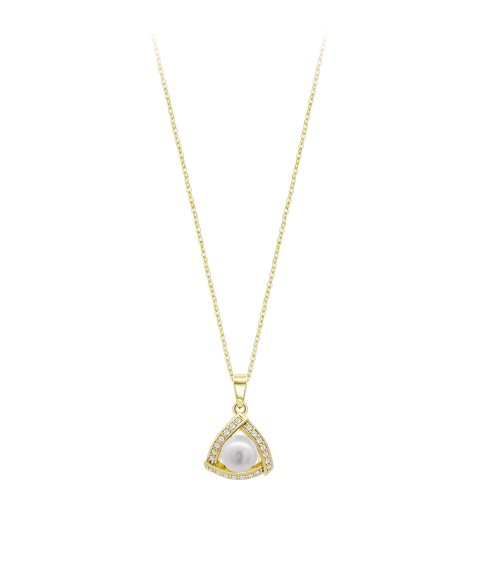 Lotus Silver Pearls Joia Colar Mulher LP1928-1/2