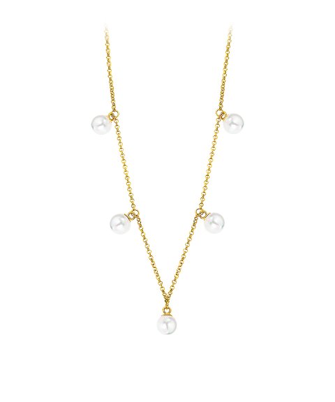 Lotus Silver Pearls Joia Colar Mulher LP1932-1/1 Lotus Silver Pearls Joia Colar Mulher LP1932-1/1