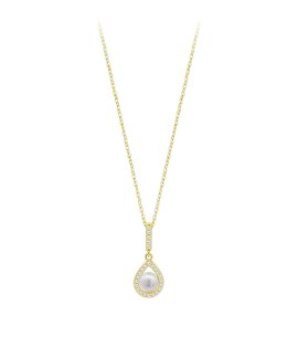 Lotus Silver Pearls Joia Colar Mulher LP3198-1/2