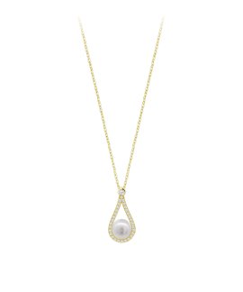 Lotus Silver Pearls Joia Colar Mulher LP3481-1/2