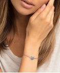 Thomas Sabo Little Secret Heart Joia Pulseira Mulher LS026-173-19-L20 Thomas Sabo Little Secret Heart Joia Pulseira Mulher LS026-173-19-L20