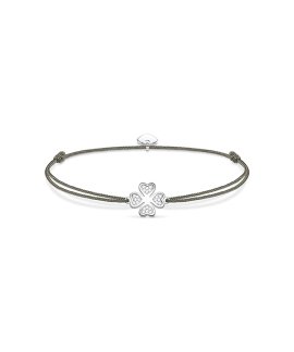 Thomas Sabo Little Secret Cloverleaf Joia Pulseira Mulher LS054-401-5-L20