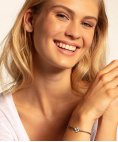 Thomas Sabo Little Secret Cloverleaf Joia Pulseira Mulher LS054-401-5-L20 Thomas Sabo Little Secret Cloverleaf Joia Pulseira Mulher LS054-401-5-L20