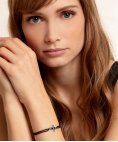 Thomas Sabo Cross Mother of Pearl Abalone Joia Pulseira LS083-482-11-L22V Thomas Sabo Cross Mother of Pearl Abalone Joia Pulseira LS083-482-11-L22V