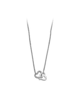 Lotus Style Heart Joia Colar Mulher LS1912-1/1