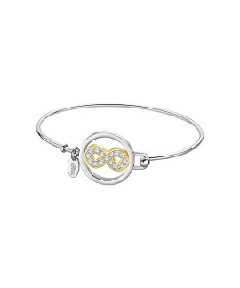 Lotus Style Millennial Joia Pulseira Bangle Infinito Mulher LS2014-2/B