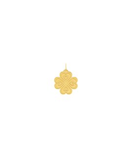 DonaZinda Trevo Joia Pendente Colar Ouro 19.2K Mulher ME60336