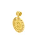 DonaZinda Escudo Joia Pendente Colar Medalha Ouro 19.2K Mulher MEDS0281EL DonaZinda Escudo Joia Pendente Colar Medalha Ouro 19.2K Mulher MEDS0281EL