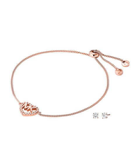 Michael Kors Hearts Gift Set Joia Pulseira Brincos Set Mulher MKC1172AN791 Michael Kors Hearts Gift Set Joia Pulseira Brincos Set Mulher MKC1172AN791