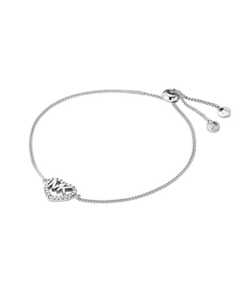 Michael Kors Logo Heart Joia Pulseira Mulher MKC1242AN040 Michael Kors Logo Heart Joia Pulseira Mulher MKC1242AN040