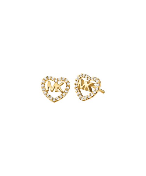 Michael Kors Logo Heart Joia Brincos Mulher MKC1243AN710 Michael Kors Logo Heart Joia Brincos Mulher MKC1243AN710