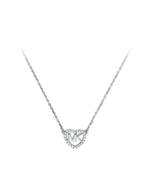 Michael Kors Logo Heart Joia Colar Mulher MKC1244AN040 Michael Kors Logo Heart Joia Colar Mulher MKC1244AN040
