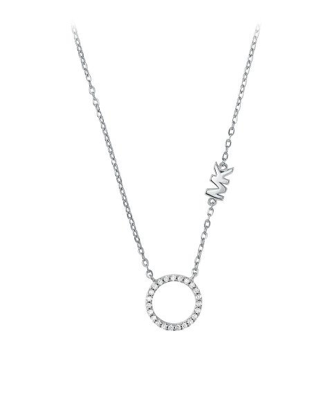 Michael Kors Pavé Circle Joia Colar Mulher MKC1458AN040 Michael Kors Pavé Circle Joia Colar Mulher MKC1458AN040