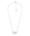Michael Kors Double Heart Joia Colar Mulher MKC1641AN931