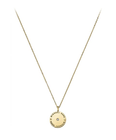 Michael Kors Logo Disc Joia Colar Mulher MKJ2654710 Michael Kors Logo Disc Joia Colar Mulher MKJ2654710