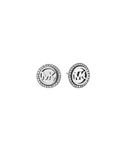 Michael Kors Pave Logo Joia Brincos Mulher MKJ4516040 Michael Kors Pave Logo Joia Brincos Mulher MKJ4516040
