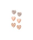 Michael Kors Logo Heart Gift Set Joia Brincos Set Mulher MKJ7020791 Michael Kors Logo Heart Gift Set Joia Brincos Set Mulher MKJ7020791