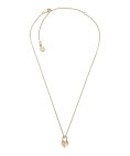 Michael Kors Logo Heart Joia Colar Mulher MKJ7026710 Michael Kors Logo Heart Joia Colar Mulher MKJ7026710