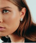 Portugal Jewels Flor Joia Brincos Mulher MPB0166