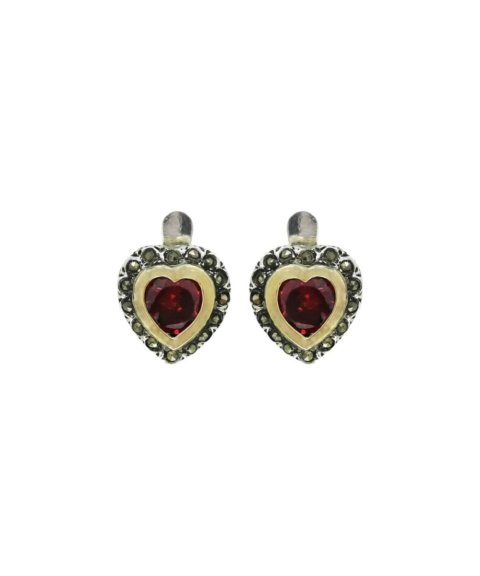 Portugal Jewels Vintage Rubi Joia Brincos Mulher MPB0345.R_58.02