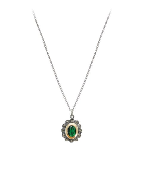 Portugal Jewels Verde Joia Colar Mulher MPC0180E.O Portugal Jewels Verde Joia Colar Mulher MPC0180E.O