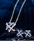 Tashi Deep Blue Joia Colar Mulher MT.CL.0118.0019 Tashi Deep Blue Joia Colar Mulher MT.CL.0118.0019
