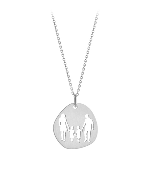 Omnia Family Joia Colar Mulher N-GCCL-MR-P Omnia Family Joia Colar Mulher N-GCCL-MR-P