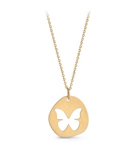 Omnia Wild Butterfly Joia Colar Mulher N1166MR-D