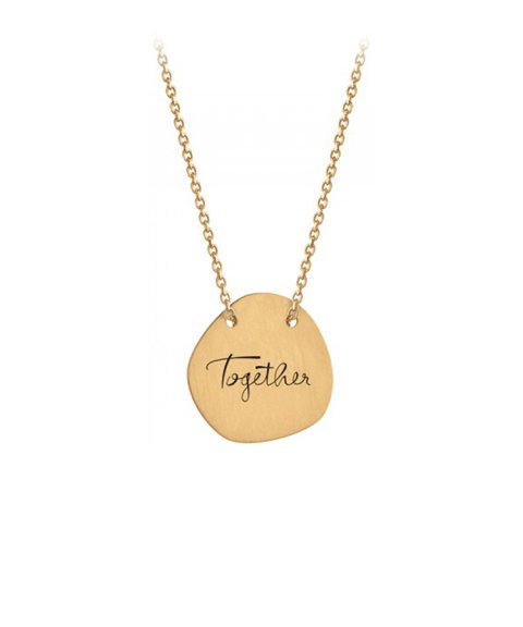 Omnia Messages Carved Joia Colar Mulher N1584L-D Omnia Messages Carved Joia Colar Mulher N1584L-D