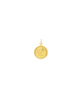 Pereirinha Lembrança de Avós Joia Pendente Colar Medalha Ouro 19.2K OBE10475LAVOS