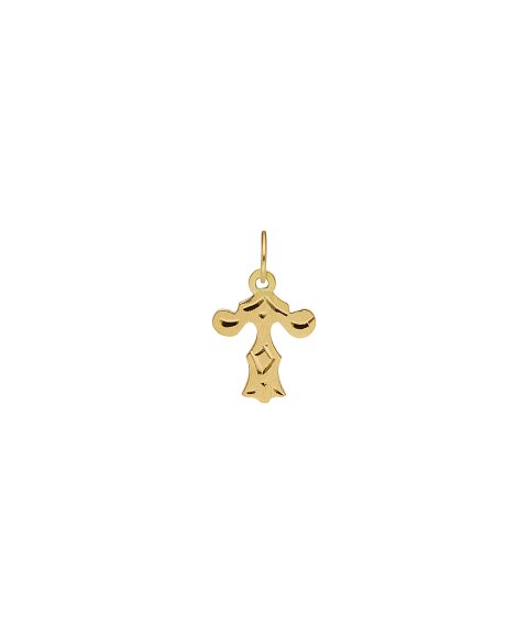 DonaZinda Letra T Joia Pendente Colar Ouro 19.2K OBE10822T DonaZinda Letra T Joia Pendente Colar Ouro 19.2K OBE10822T