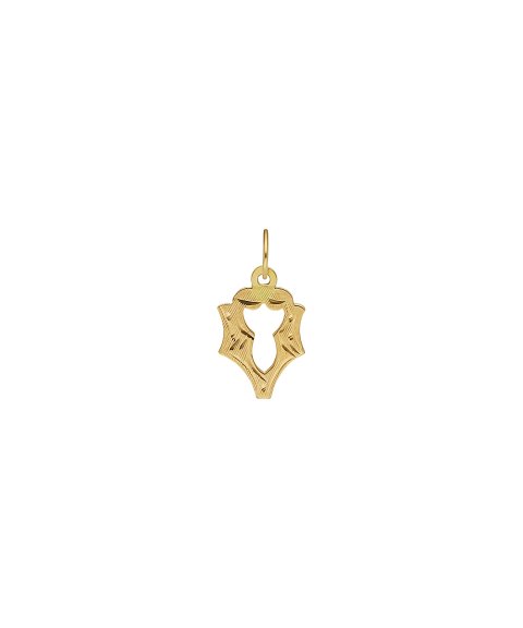 DonaZinda Letra V Joia Pendente Colar Ouro 19.2K OBE10822V DonaZinda Letra V Joia Pendente Colar Ouro 19.2K OBE10822V