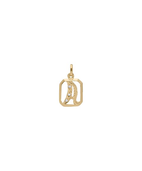 DonaZinda Letra A Joia Pendente Colar Ouro 19.2 K Mulher OBE10823A DonaZinda Letra A Joia Pendente Colar Ouro 19.2 K Mulher OBE10823A