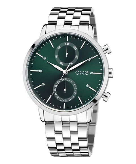 One Elite Compact Verde Relógio Homem OG4295VS62L