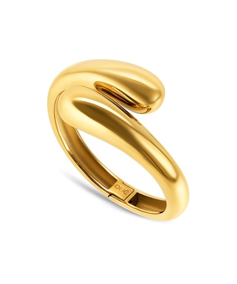 One Coralia Gold Joia Pulseira Bangle Mulher OJBA33G