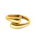One Coralia Gold Joia Pulseira Bangle Mulher OJBA33G