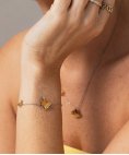 One Butterfly Joia Pulseira Mulher OJBB01SG One Butterfly Joia Pulseira Mulher OJBB01SG